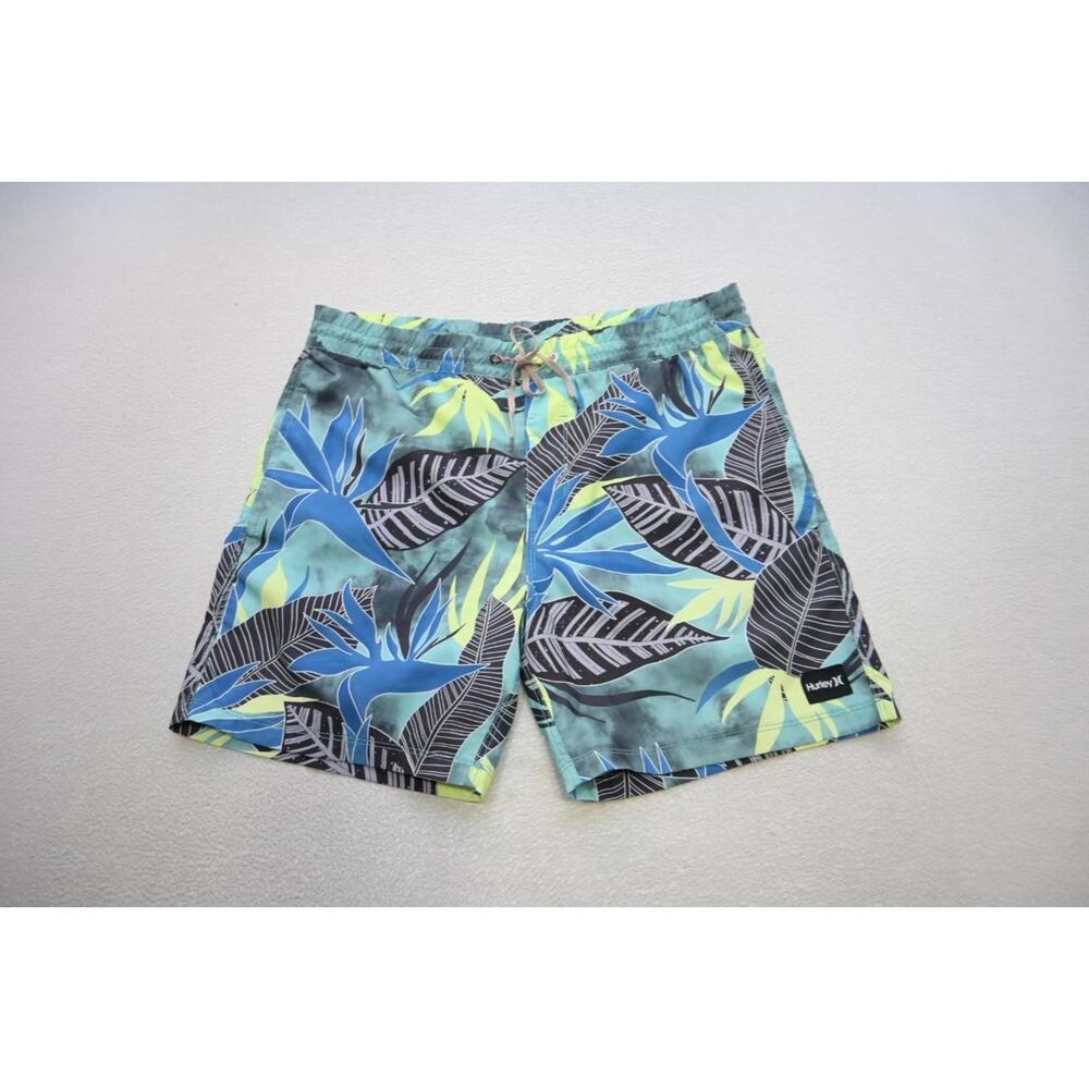 Hurley Phantom‎ Board Shorts Floral Water Swim Trunks Surf Mens Size Small